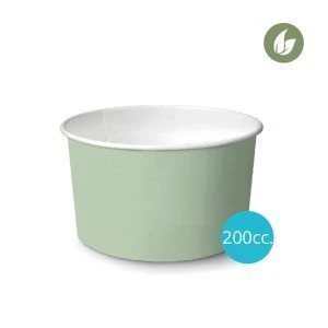 Pot en carton compostable bio 200cc - 2010 uds