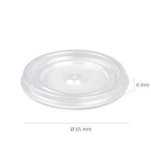 Tapa plana para vaso 4oz