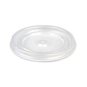 Flat Plastic Lid for 6oz Cups - 1000 pcs.