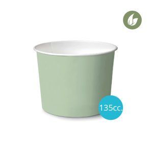 Organic Compostable Cardboard Ice Cream Cup 135cc - 1680 pcs.