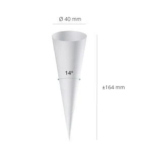 Ice Cream Paper Cone °14x40ø - 2000 pcs.