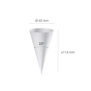 Ice Cream Paper Cone °22x45ø - 4000 pcs.