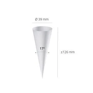 Ice Cream Paper Cone °17x39ø - 2000 pcs.