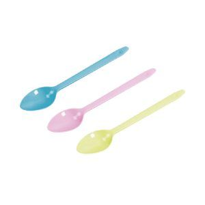 Compostable PLA Spoon 15 cm Colors - 15kg (approx. 6090 u.)