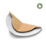 Porte-pancakes/piadina en carton plié compostable - 200 pcs.