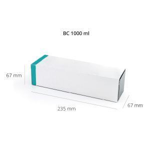 Boîte en carton pour barre de coupe 1000ml - 300 pcs.