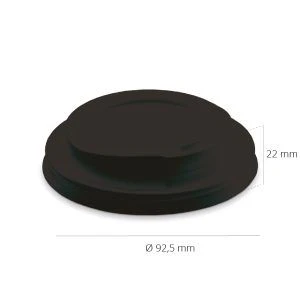 Tapa Chupete de Plástico para Vaso 12oz | 16oz - 1000 uds