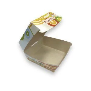 Hamburger Box 10x10x7cm Standard Graphic - 770 pcs