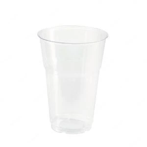 Gobelet en verre PS transparent 450ml - 1000 pièces.