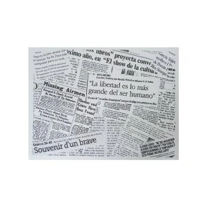 PaperNews set de table 30x40cm PaperNews Blanc - 1000 pièces