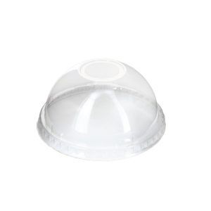 Dome Lid with PLA Hole for Cups Ø96 - 1200 pcs.