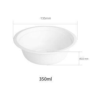 L026N-Bio-Bowl 350ml-135x46,6mm-Cellulose-Pulp-Technical-Graphired