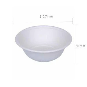 B1000-Bol Bio 950ml-210,7x60mm-Pulpa Celulosa-Tecnico-Graphired