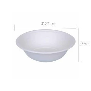 B750-Bol Bio 710ml-210,7x47mm-Pulpa Celulosa-Graphired-60